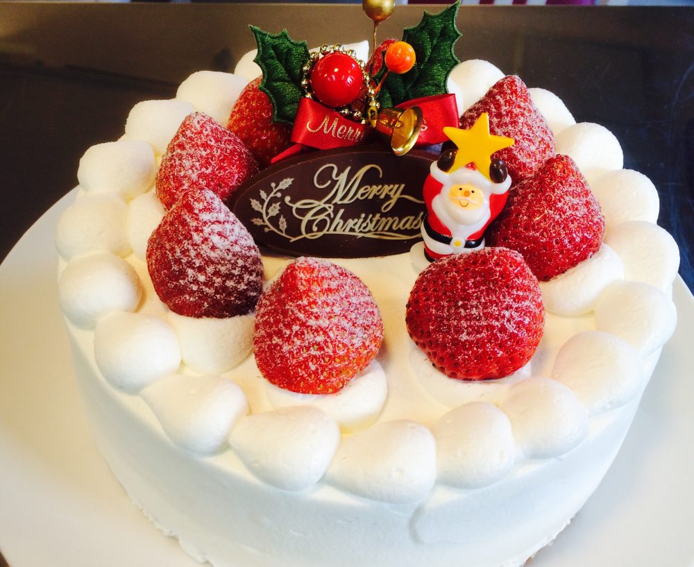 クリスマスケーキのご予約始まりました 福岡市のケーキ教室 お菓子教室 バニラビーンズ